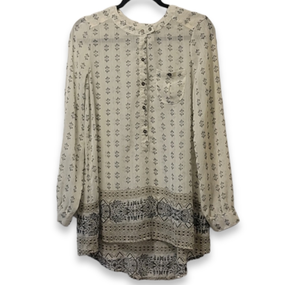 Knox Rose Boho Tunic Top Blouse